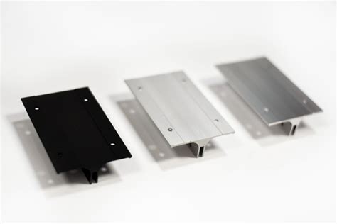 4 inch metal wall brackets for corridor alum 040 signs|metal sign brackets for corridors.